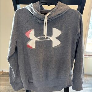 Under Armour Gray Hoodie with Logo